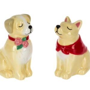 perfectly shaped salt & pepper shaker sets (dog salt & pepper shakers (8cm))