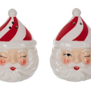 perfectly shaped salt & pepper shaker sets (santa winking salt & pepper shaker set (8 cm))