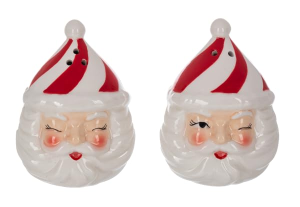 perfectly shaped salt & pepper shaker sets (santa winking salt & pepper shaker set (8 cm)) perfectly shaped salt & pepper shaker sets (santa winking salt & pepper shaker set (8 cm))