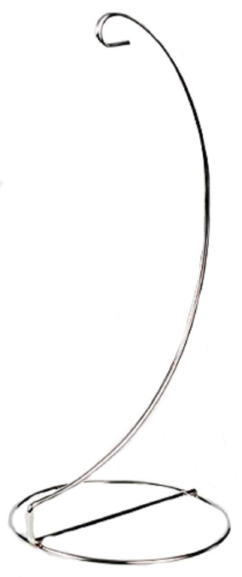 11" silver ornament stand