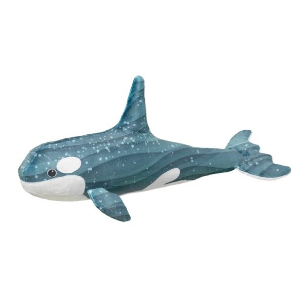 delta green friends orca whale from douglas loved by all ages perfect room décor item 15 inches long (38 cm)
