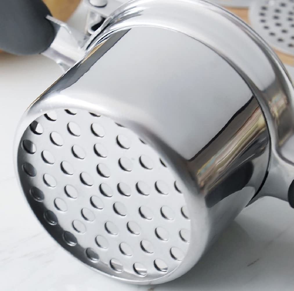 Stainless Steel Potato Ricer and Masher, Makes Light and Fluffy Mashed Potato Perfection, Baby Food, Adult Food Processor - Image 4