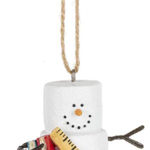 midwest cbk s'mores teacher with books, ruler and apple ornament