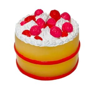 cake shaped decorative scented candls by streamlineimagined, yellowish