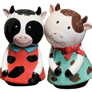 Exquisite Novelty Salt & Pepper Set By Streamline Imagined (S & P Set Udderly Cute)