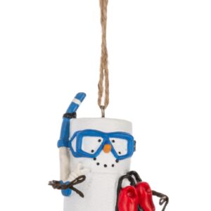 midwest cbk s'mores snorkeling ornament