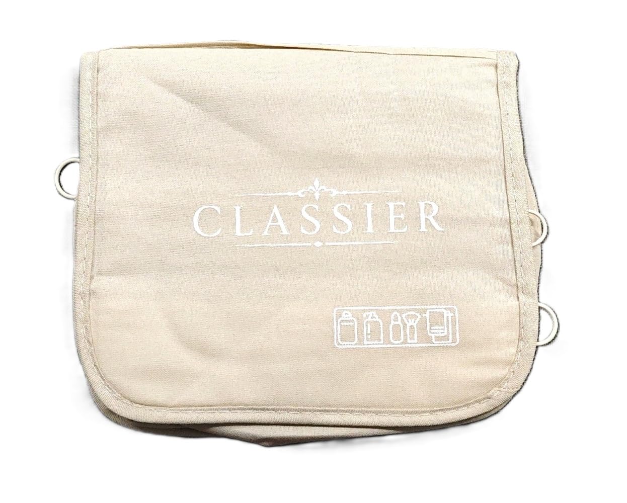 Classier Hanging Toiletry Bag for Travel, Large Capacity, 23x19cm