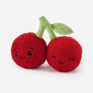 soft beautiful love plush decors by giftcraft (8 inches cherry)
