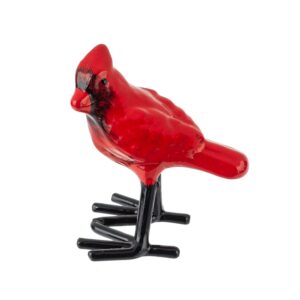 ganz regal red cardinal 2.76 x 2.17 iron table top holiday figurine
