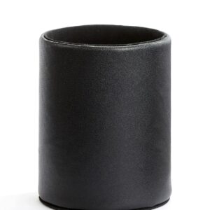 pen holder (faux leather pen holder 3.4 x 3.4 x 3.9in )