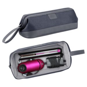 bubm travel case compatible with dyson airwrap & curling iron