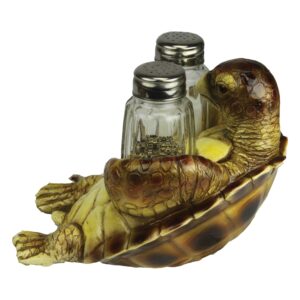 rivers edge products sea turtle salt & pepper set