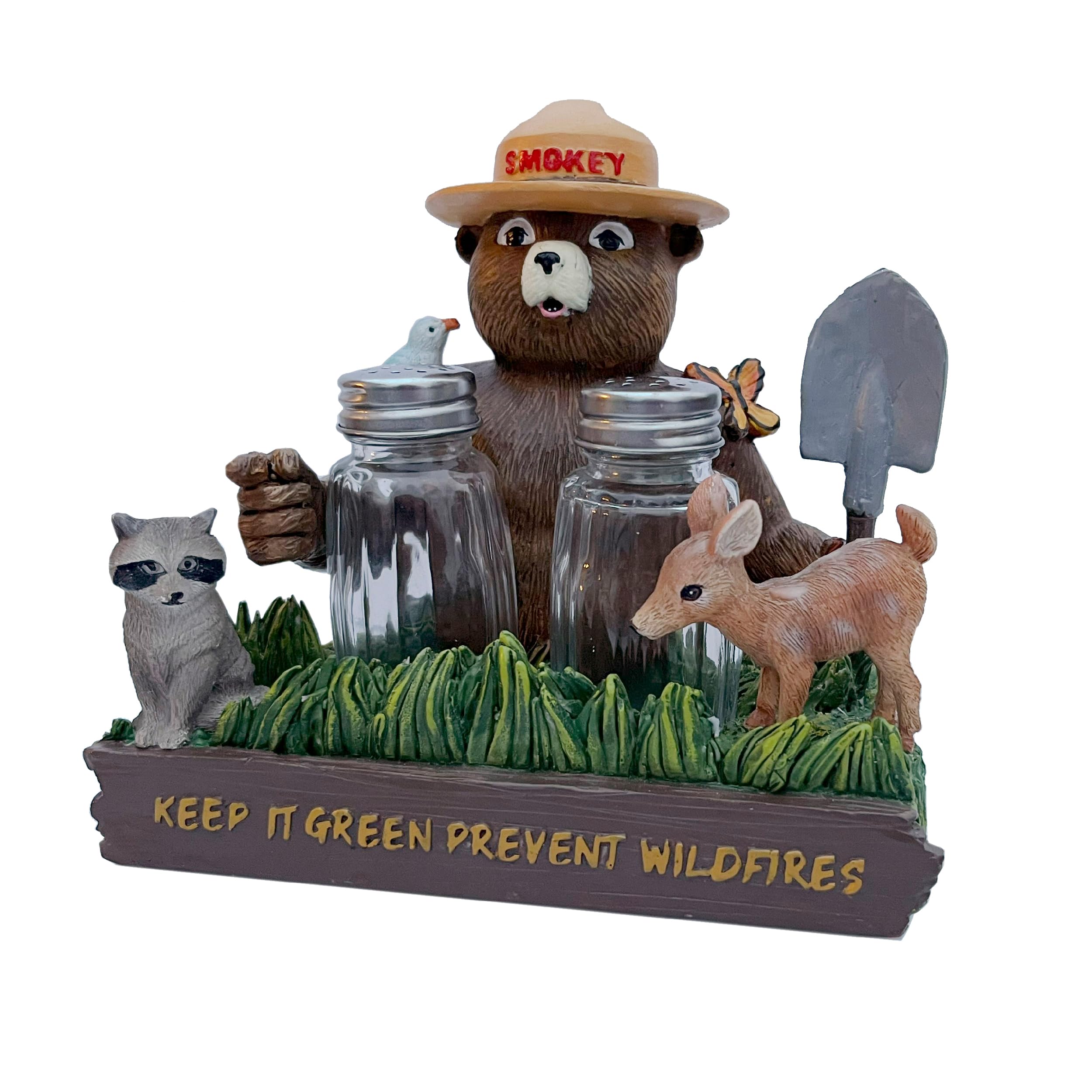 Rivers Edge Products Rivers Edge Products Smokey Friends and Nature Salt and Pepper Shakers Set